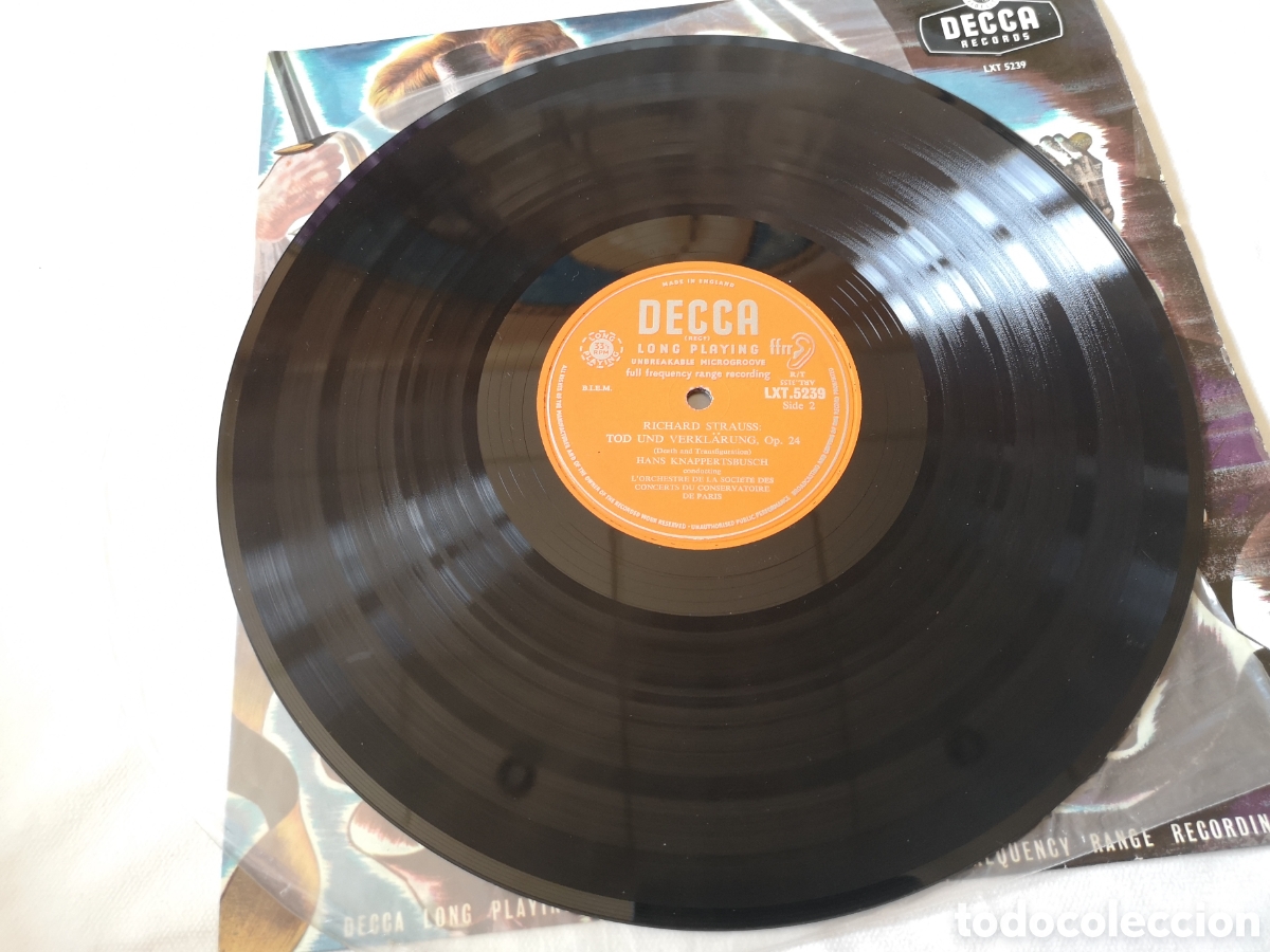 Discos de vinilo: Richard Strauss,&nbsp;Hans Knappertsbusch&nbsp;Conducting&nbsp; - Foto 10
