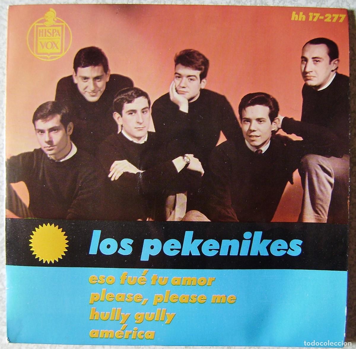Discos de vinilo: LOS PEKENIKES.PLEASE,PLEASE ME + 3...EX+ - Foto 1