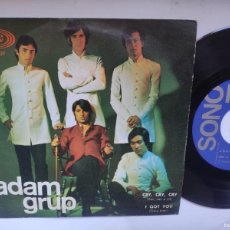 Dischi in vinile: ADAM GROUP - 45 SPAIN - MINT * CRY, CRY, CRY / I GOT YOU * 1967. Lote 373784224