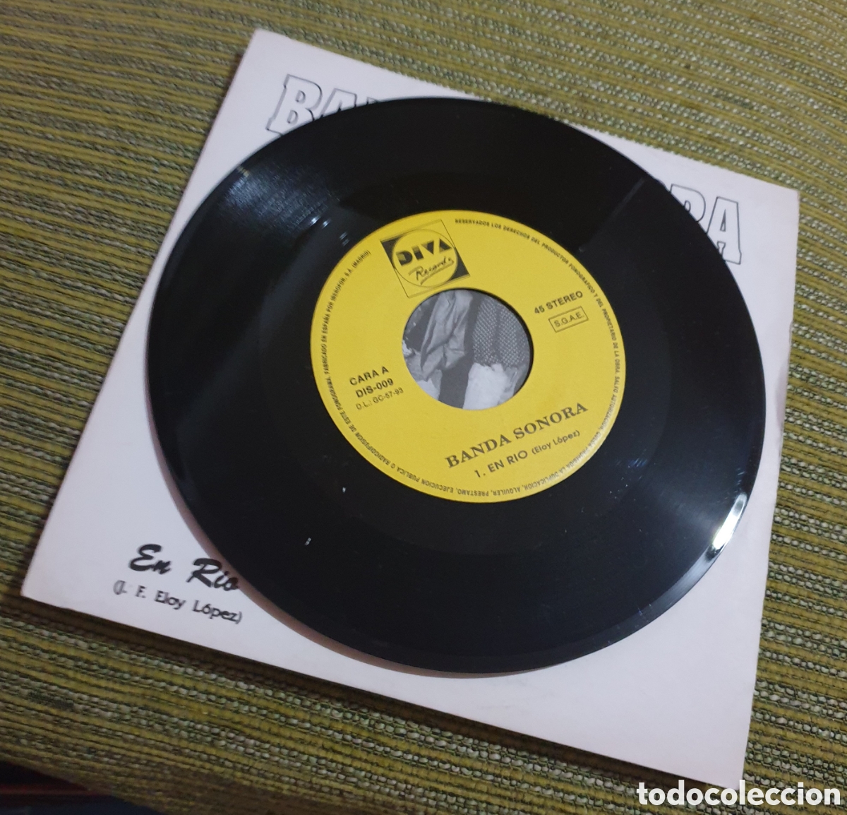 Discos de vinilo: Banda sonora - en rio. Pop canario - Foto 2