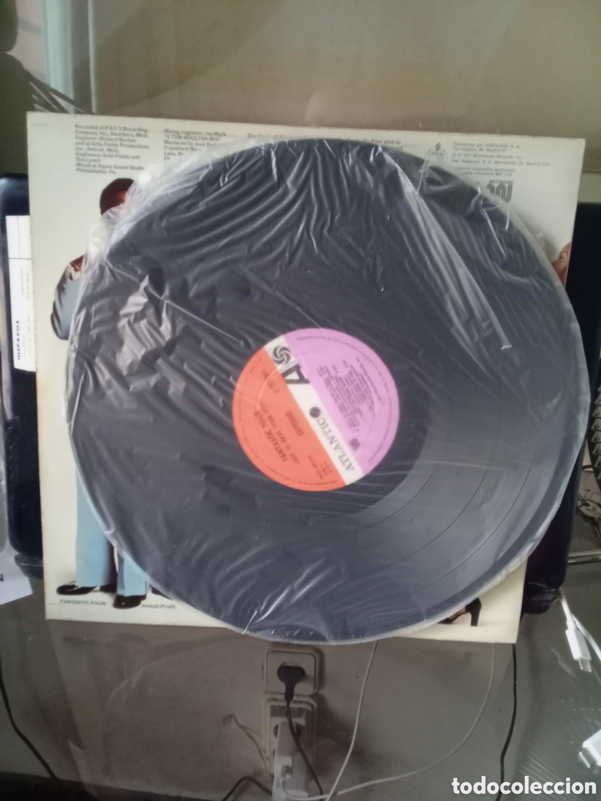 Discos de vinilo: FANTASTIC FOUR. 1977 Westbound ATLANTIC Records. Copia Hispavox - Foto 3