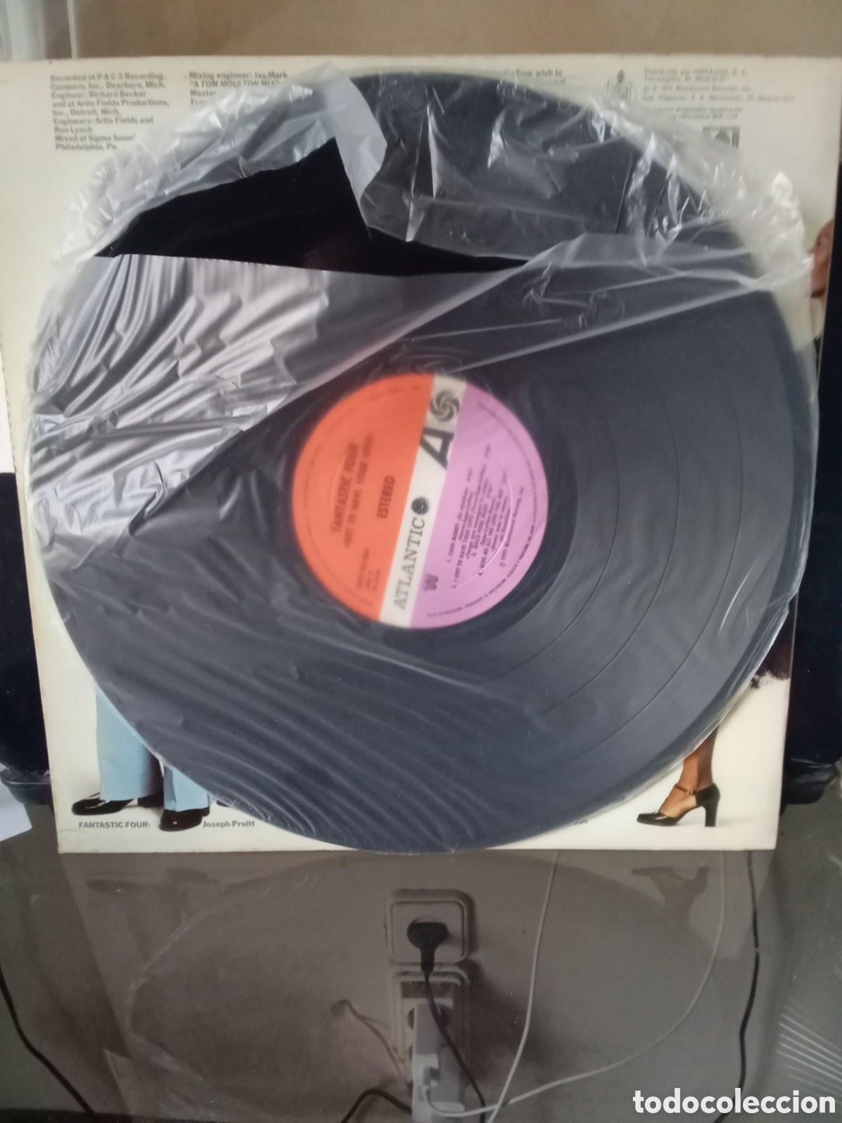 Discos de vinilo: FANTASTIC FOUR. 1977 Westbound ATLANTIC Records. Copia Hispavox - Foto 4