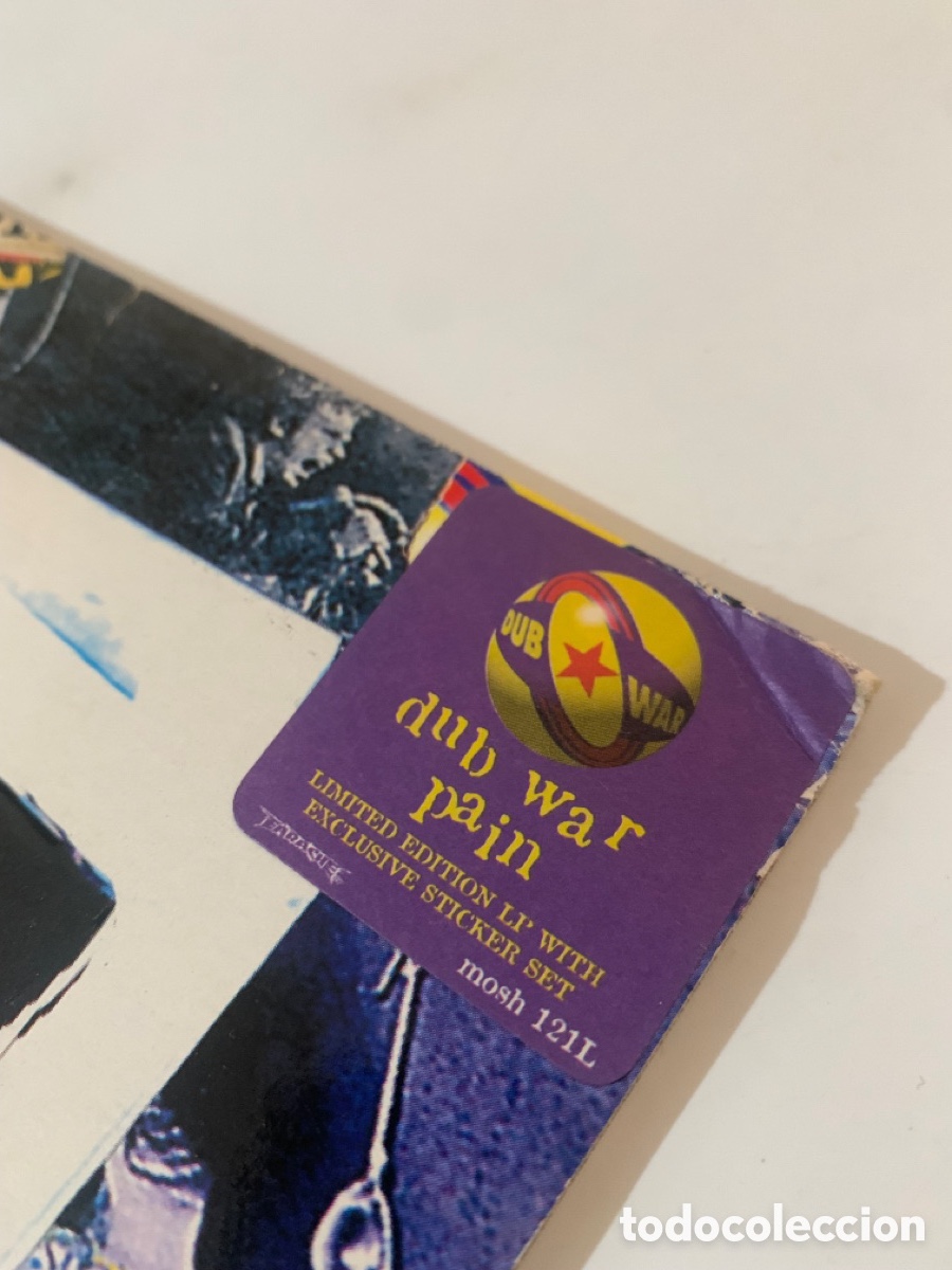Discos de vinilo: Lp Dub War - Pain de 1995 - Foto 2