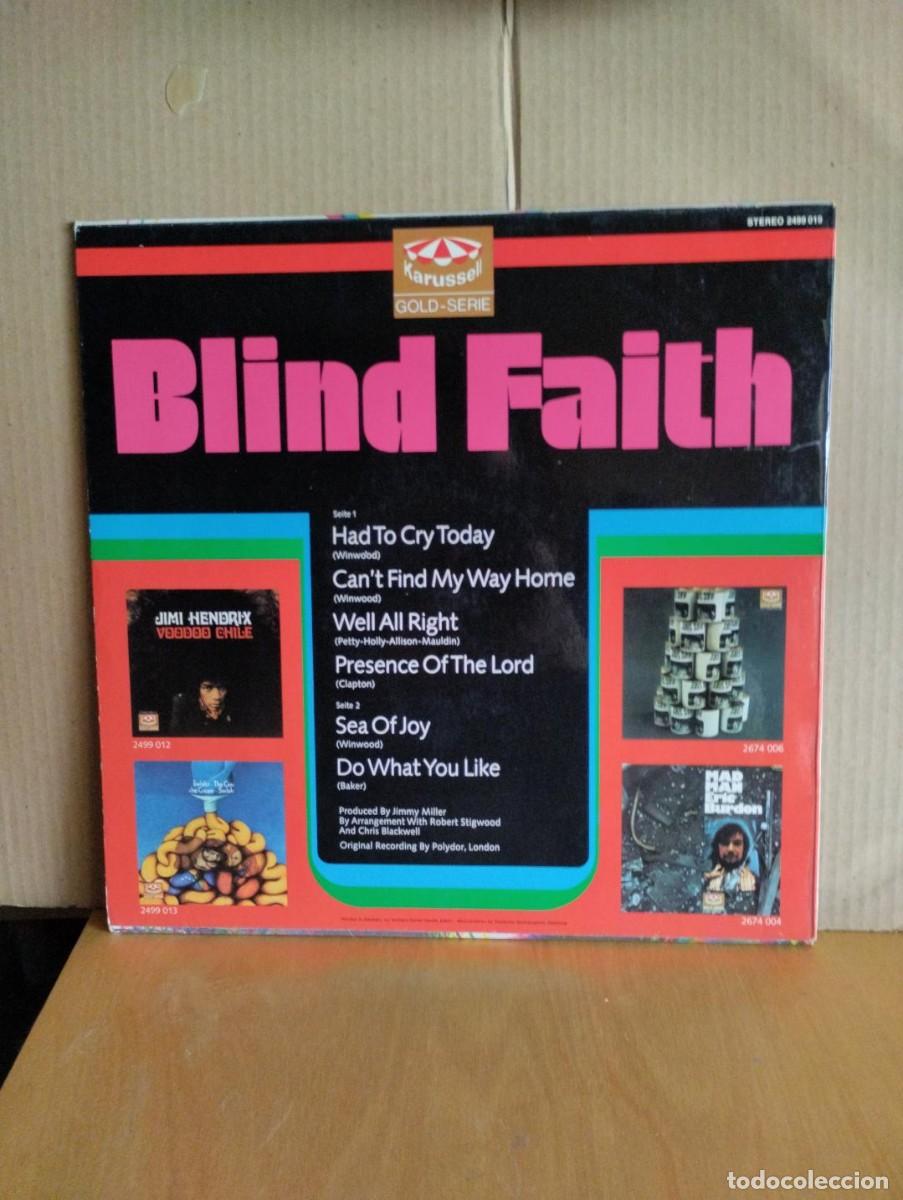 Discos de vinilo: BLIND FAITH --- SAME - Foto 2