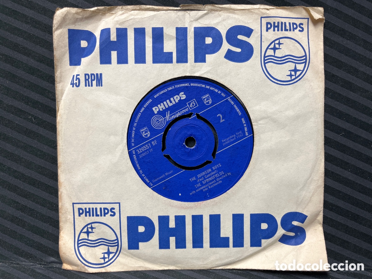 Discos de vinilo: The Springfields - Island Of Dreams (7&rdquo;, Single) - Foto 2