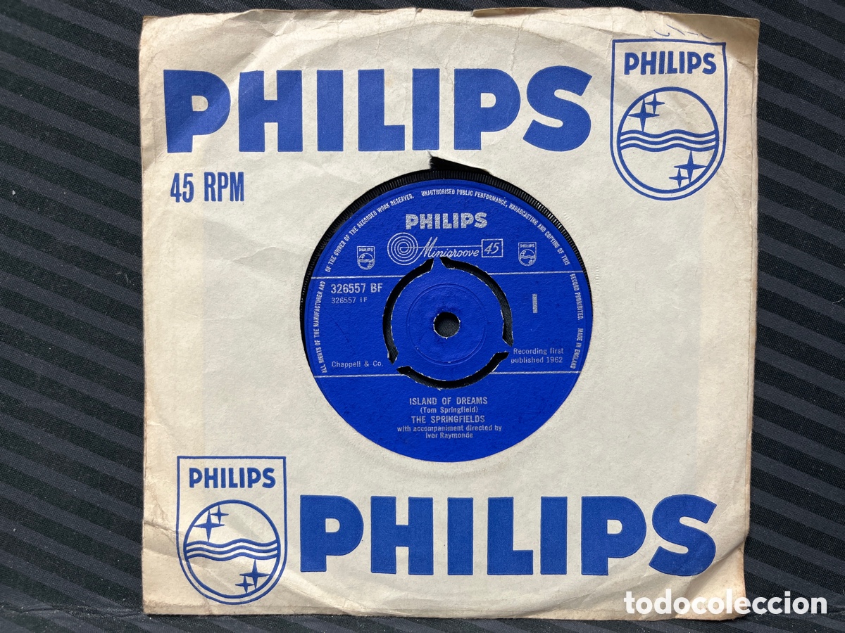 Discos de vinilo: The Springfields - Island Of Dreams (7&rdquo;, Single) - Foto 1