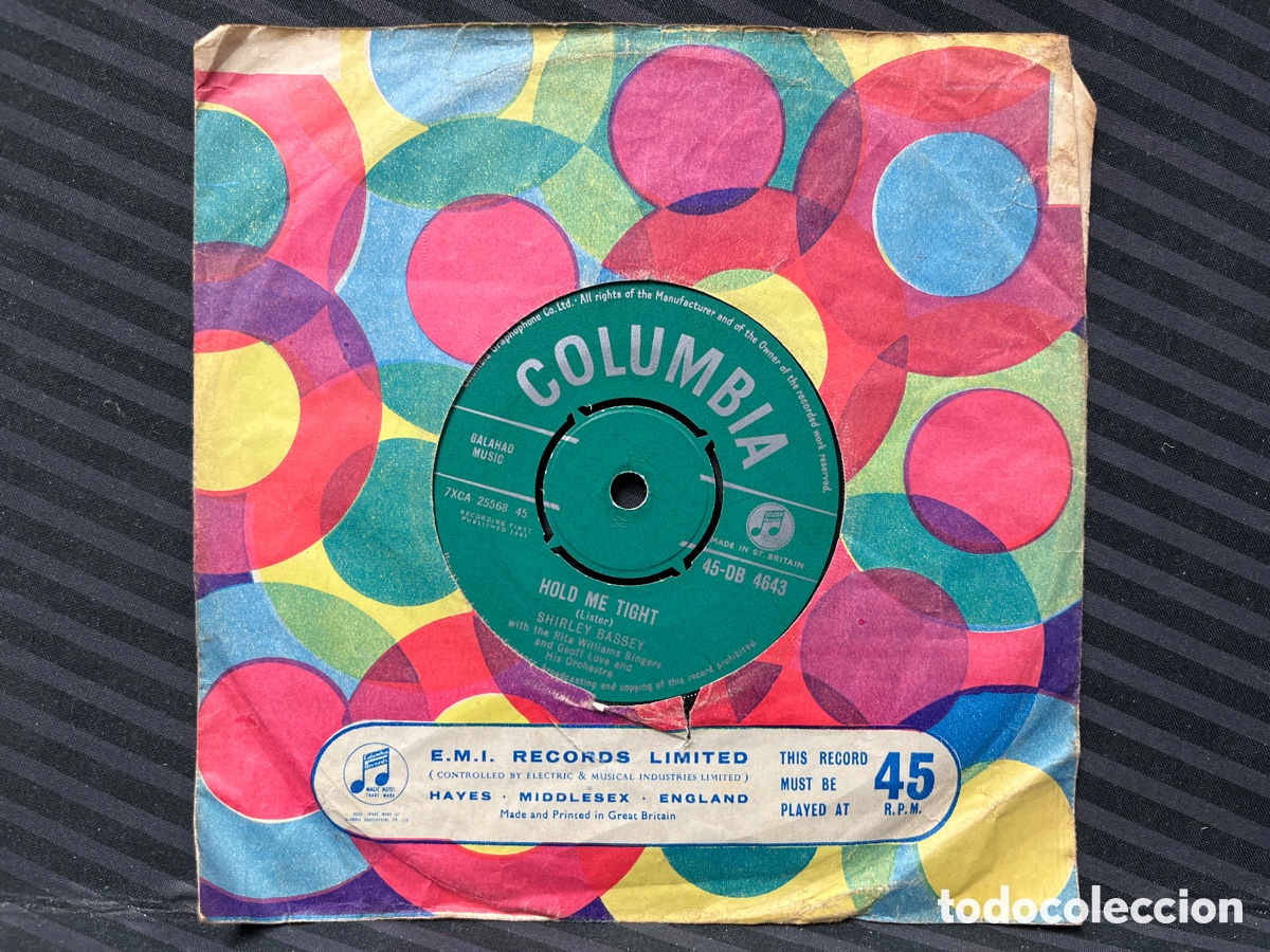 Discos de vinilo: Shirley Bassey - Youll Never Know (7&rdquo;, Single) - Foto 2