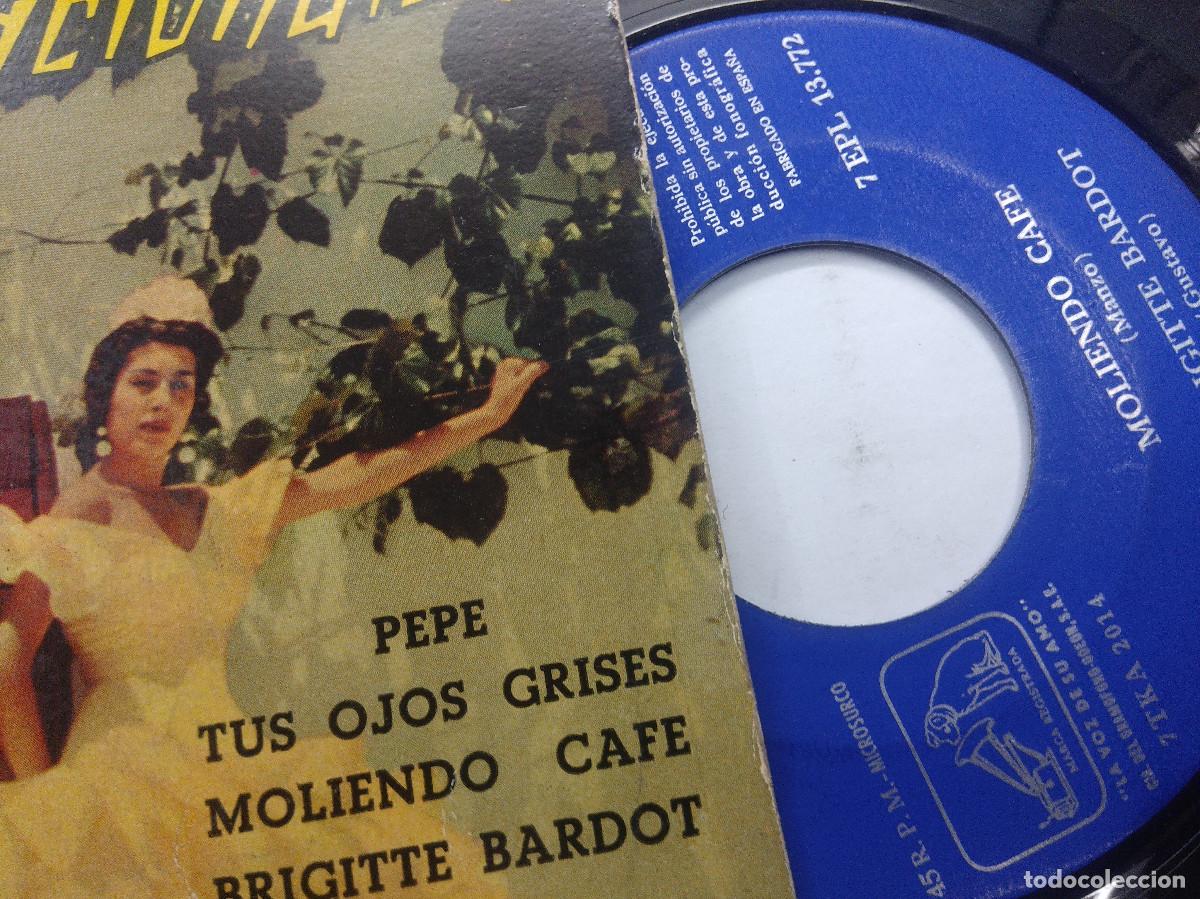 Discos de vinilo: EXITOS INTERNACIONALES CON GUITARRA Y CASTA&Ntilde;UELAS/PEPE/SINGLE. - Foto 2