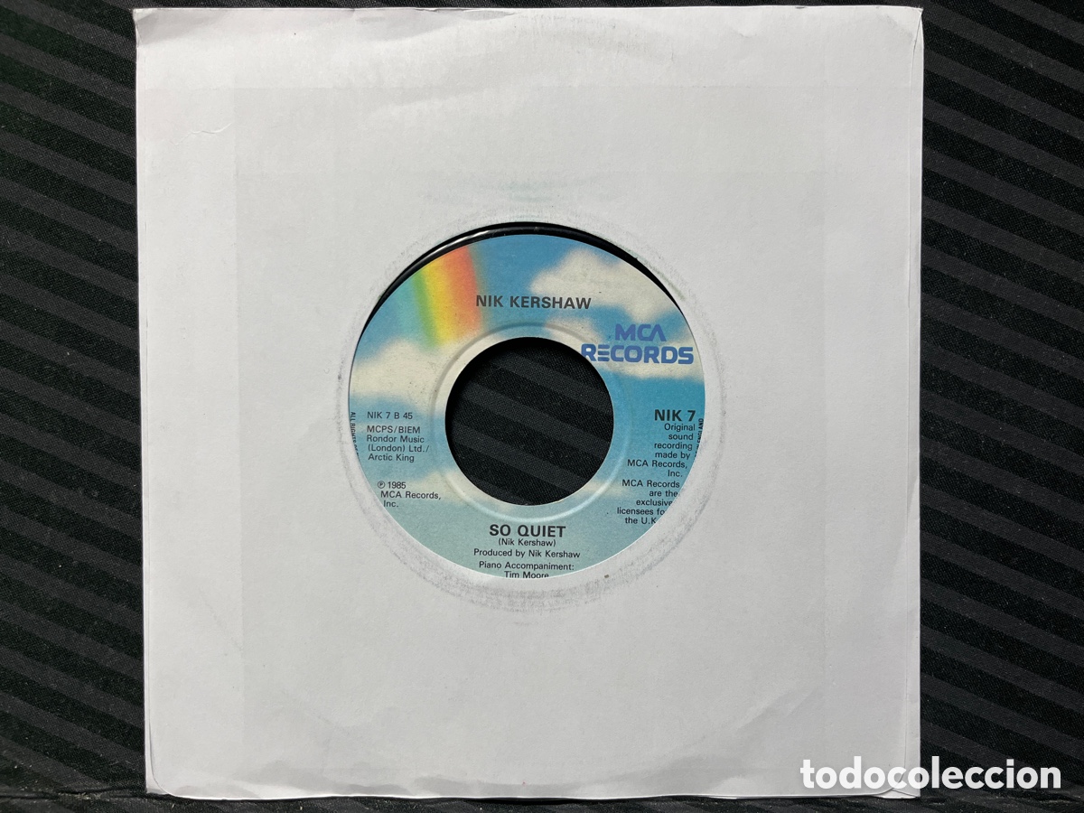 Discos de vinilo: Nik Kershaw - Wide Boy (7&rdquo;, Single, Ltd, Col) - Foto 2