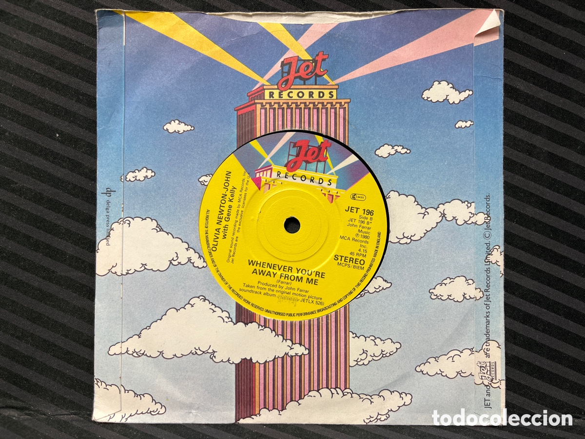 Discos de vinilo: Olivia Newton-John - Magic (7&rdquo;, Single) - Foto 2