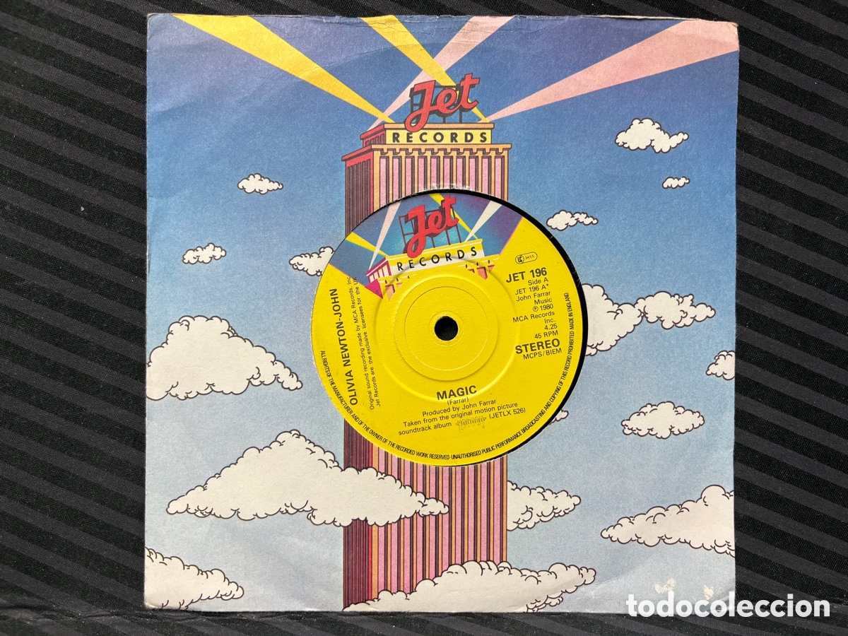 Discos de vinilo: Olivia Newton-John - Magic (7&rdquo;, Single) - Foto 1