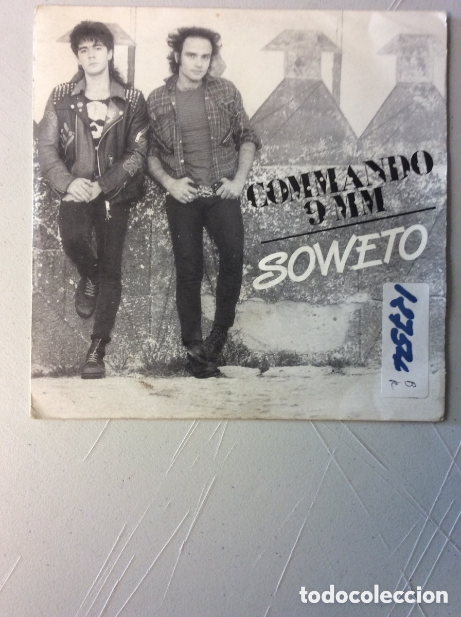 Discos de vinilo: Commando 9 mm. Soweto. &Uacute;nete al commando. - Foto 1
