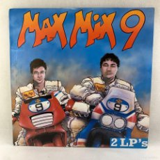 Discos de vinilo: LP - VINILO MAX MIX 9 - DOBLE LP + ENCARTE - ESPAÑA - AÑO 1989. Lote 374015564