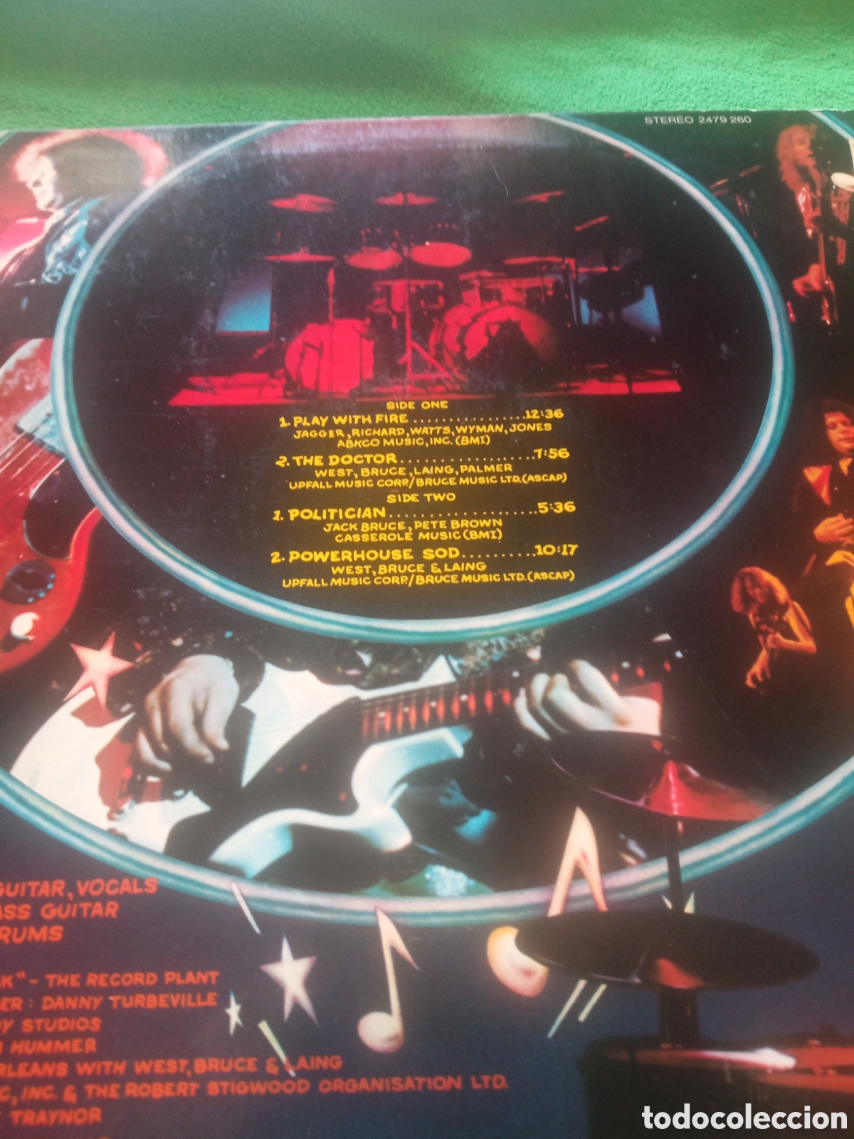 Discos de vinilo: West , Bruce, Laing - Live nkickin - Foto 2