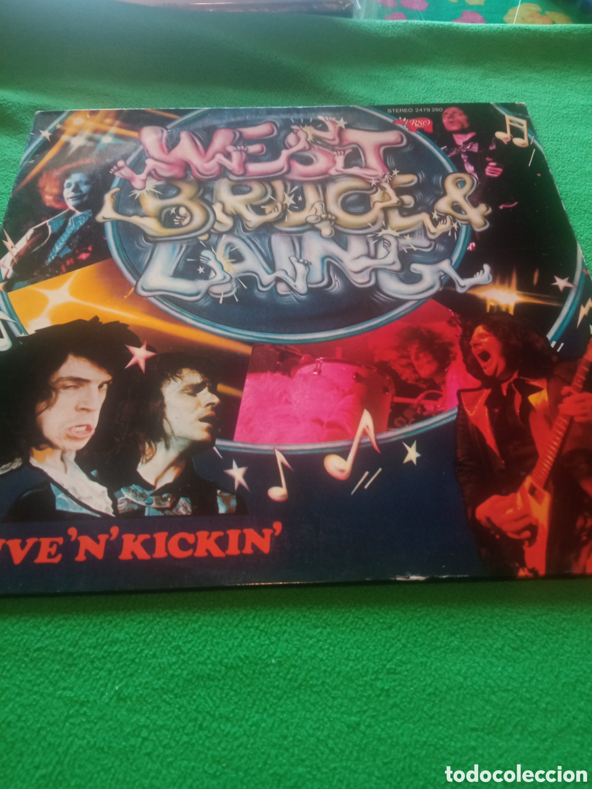Discos de vinilo: West , Bruce, Laing - Live nkickin - Foto 1