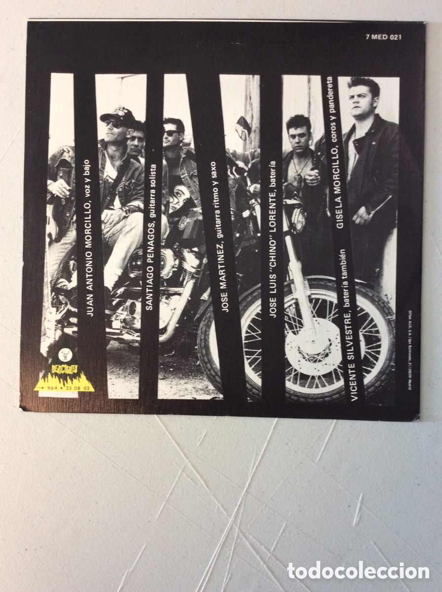 Discos de vinilo: Morcillo y los Rangers. Harley - Boys. - Foto 2