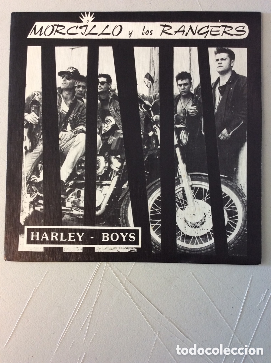 Discos de vinilo: Morcillo y los Rangers. Harley - Boys. - Foto 1
