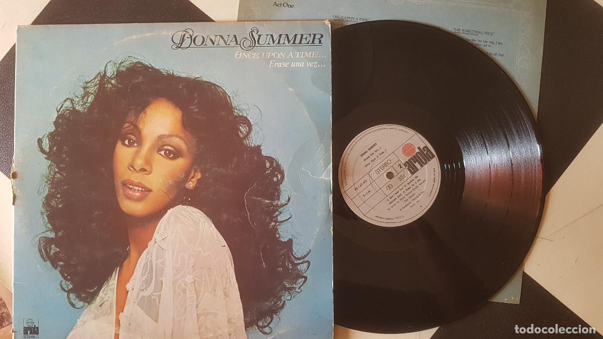 Discos de vinilo: LP VINILO DONNA SUMMER- ONCE UPON A TIME DISCO - Foto 1