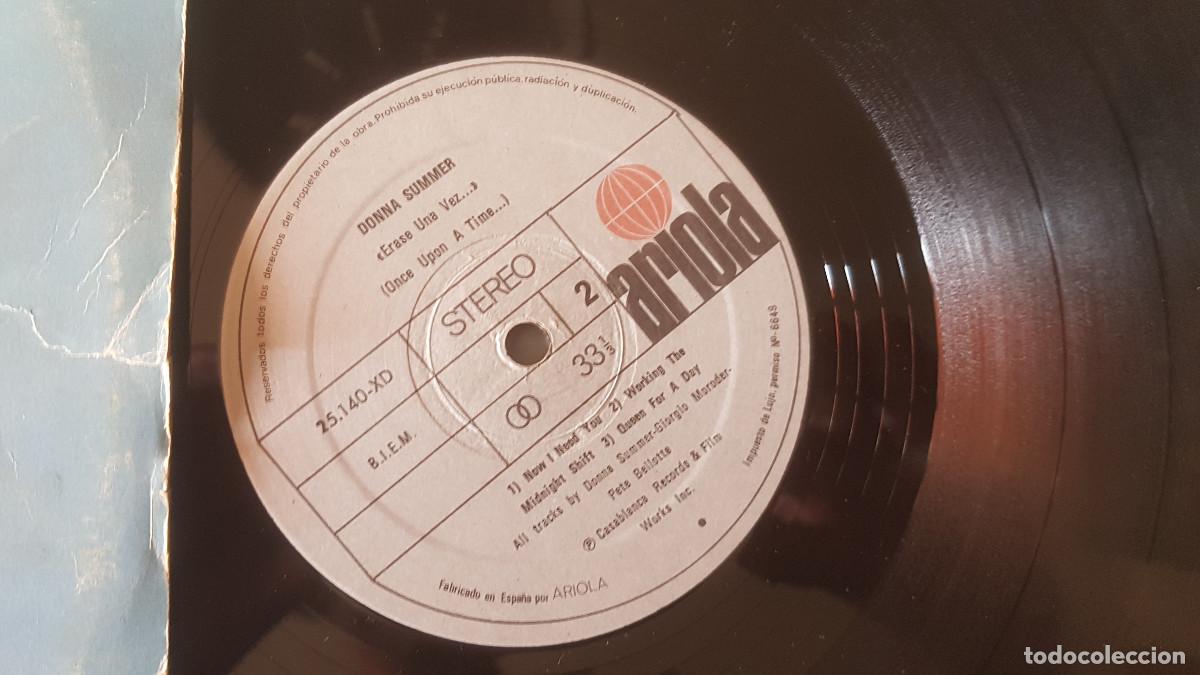 Discos de vinilo: LP VINILO DONNA SUMMER- ONCE UPON A TIME DISCO - Foto 2