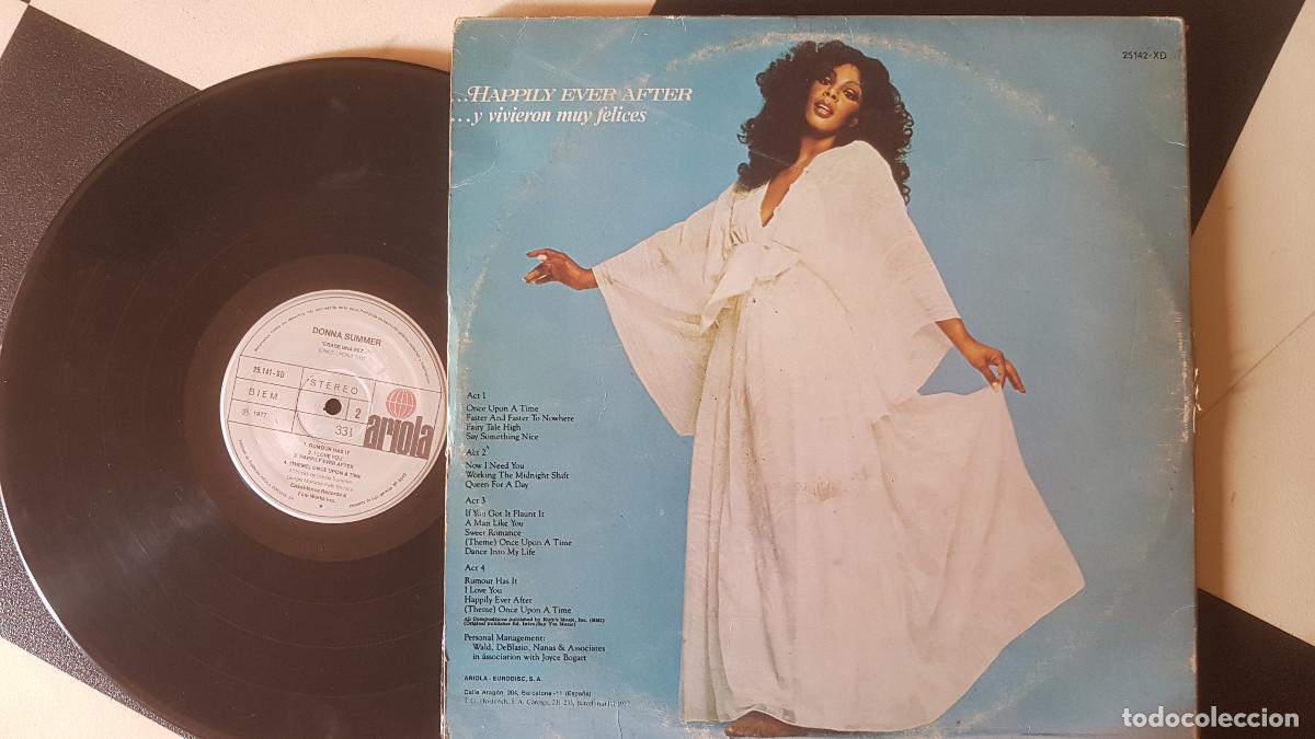 Discos de vinilo: LP VINILO DONNA SUMMER- ONCE UPON A TIME DISCO - Foto 6
