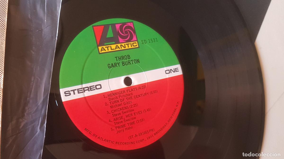 Discos de vinilo: LP VINILO Gary Burton &ndash; Throb 1971 ED CANADA JAZZ VIBRAPHON - Foto 2