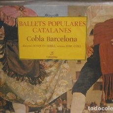 Discos de vinilo: COBLA BARCELONA DIRECTOR JOAQUIN SERRA – BALLETS POPULARES CATALANES - LP COLUMBIA 1969. Lote 374050519