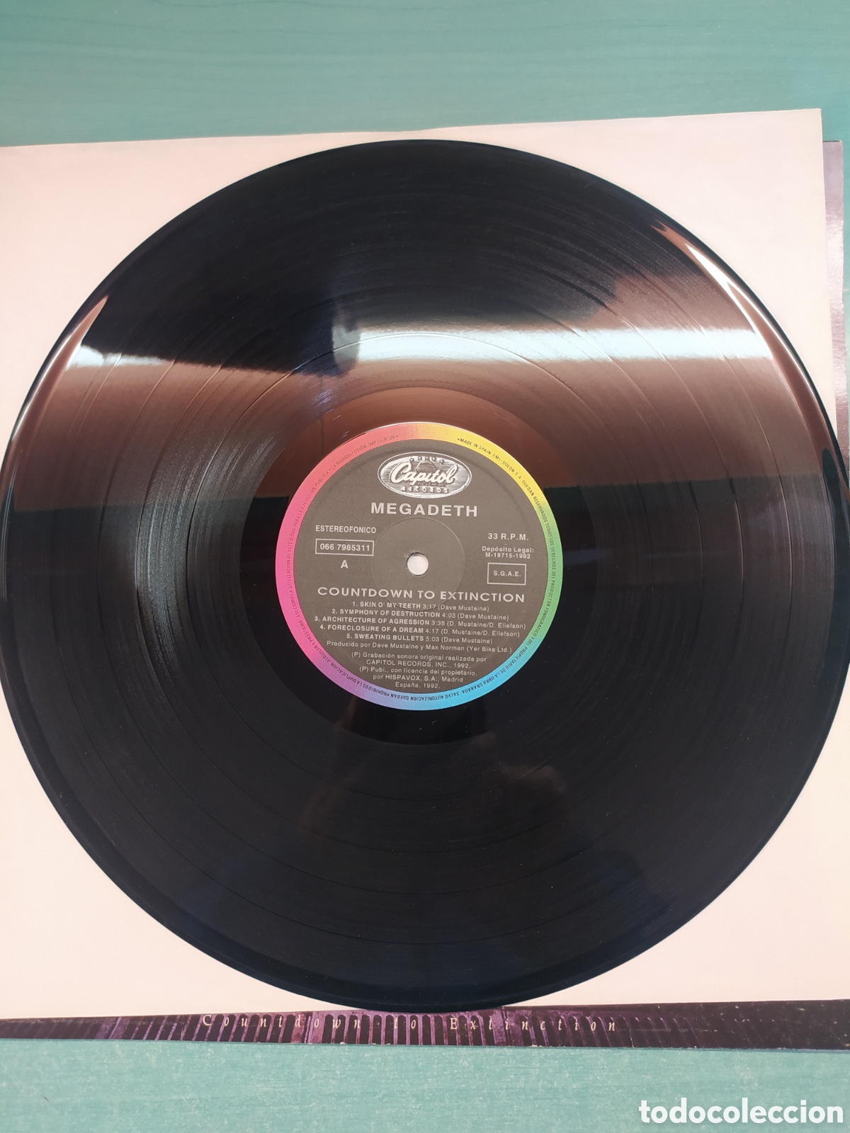 Discos de vinilo: Megadeth countdown to extinction - Foto 5