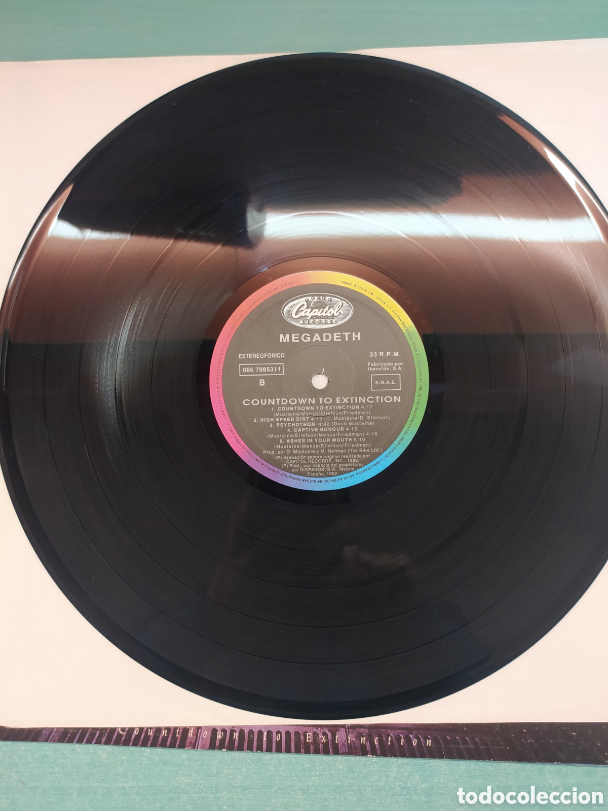 Discos de vinilo: Megadeth countdown to extinction - Foto 6