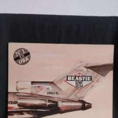 Discos de vinilo: LP GATEFOLD,BEASTIE BOYS - LICENSED TO ILL (LP, ALBUM, GAT),1987 ESPAÑA. Lote 374063044
