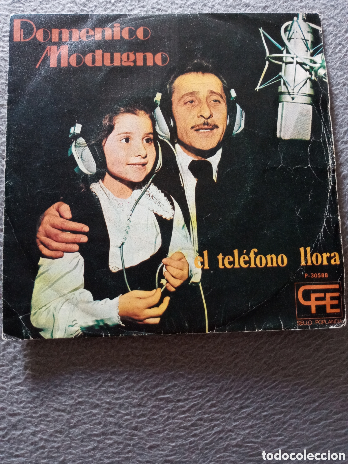 Discos de vinilo: Domenico Modugno.el telefono llora - Foto 1