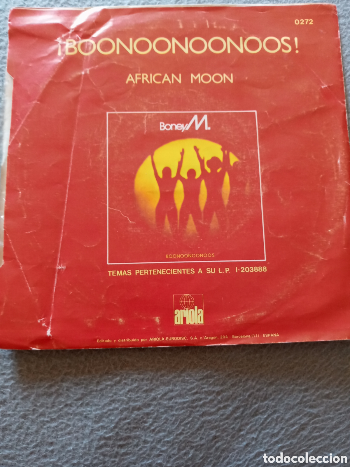 Discos de vinilo: Boney M. Boonoonoonoos - Foto 2