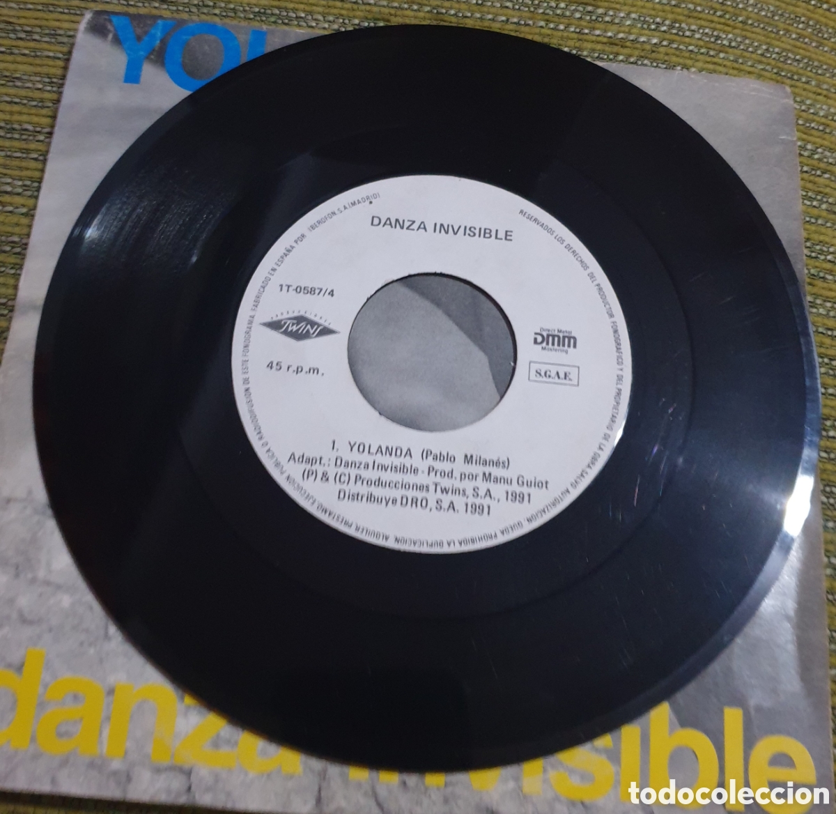 Discos de vinilo: Danza invisible - Yolanda - Foto 3