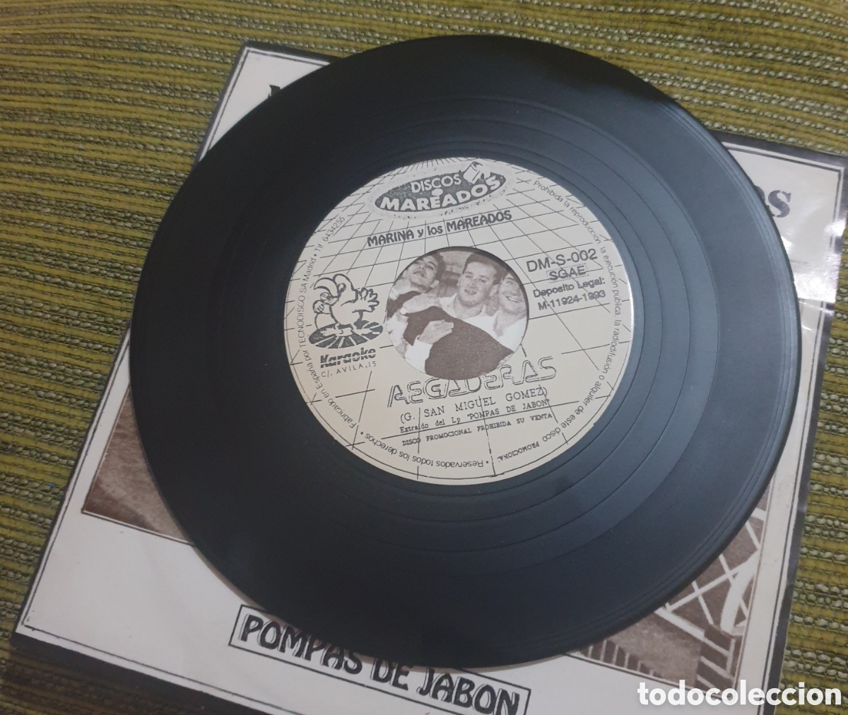 Discos de vinilo: Marina y los mareados - pompas de jabon - Foto 2