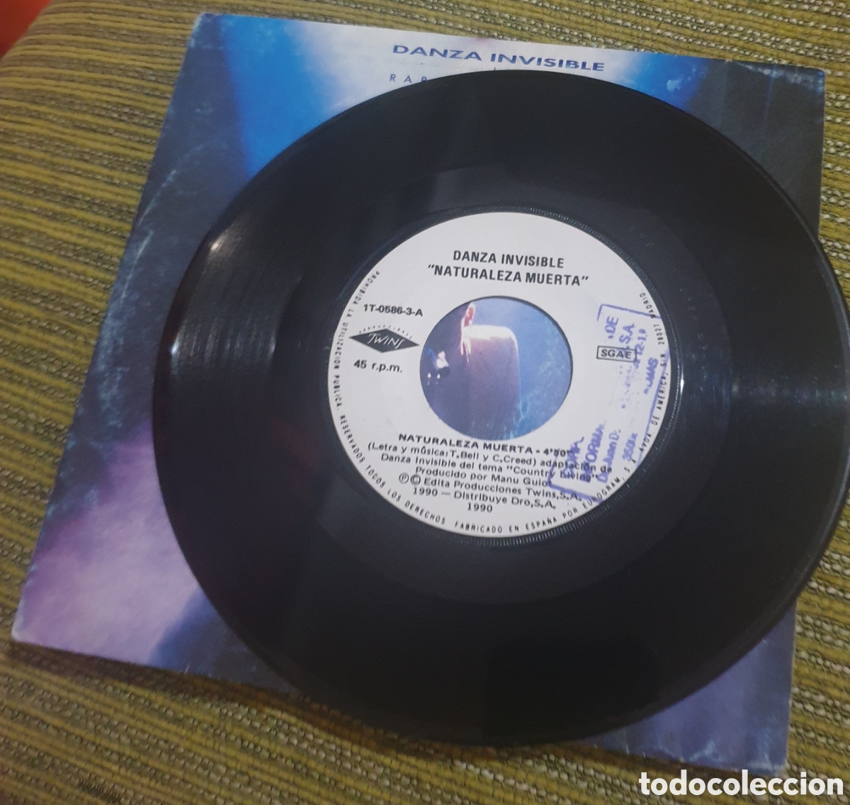Discos de vinilo: Danza invisible - raperos del sur - Foto 2
