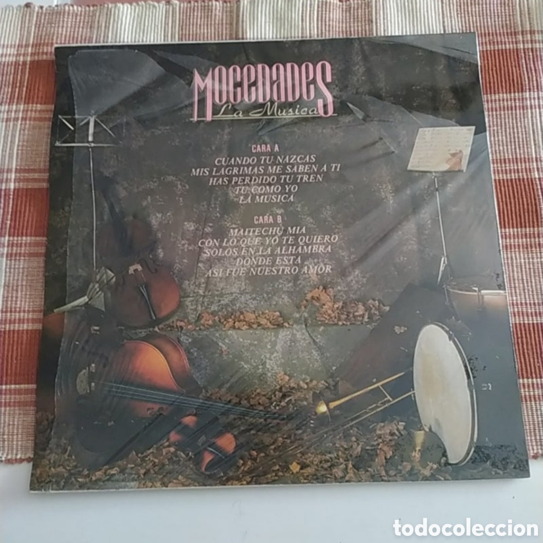 Discos de vinilo: Lp Mocedades. La M&uacute;sica - Foto 2