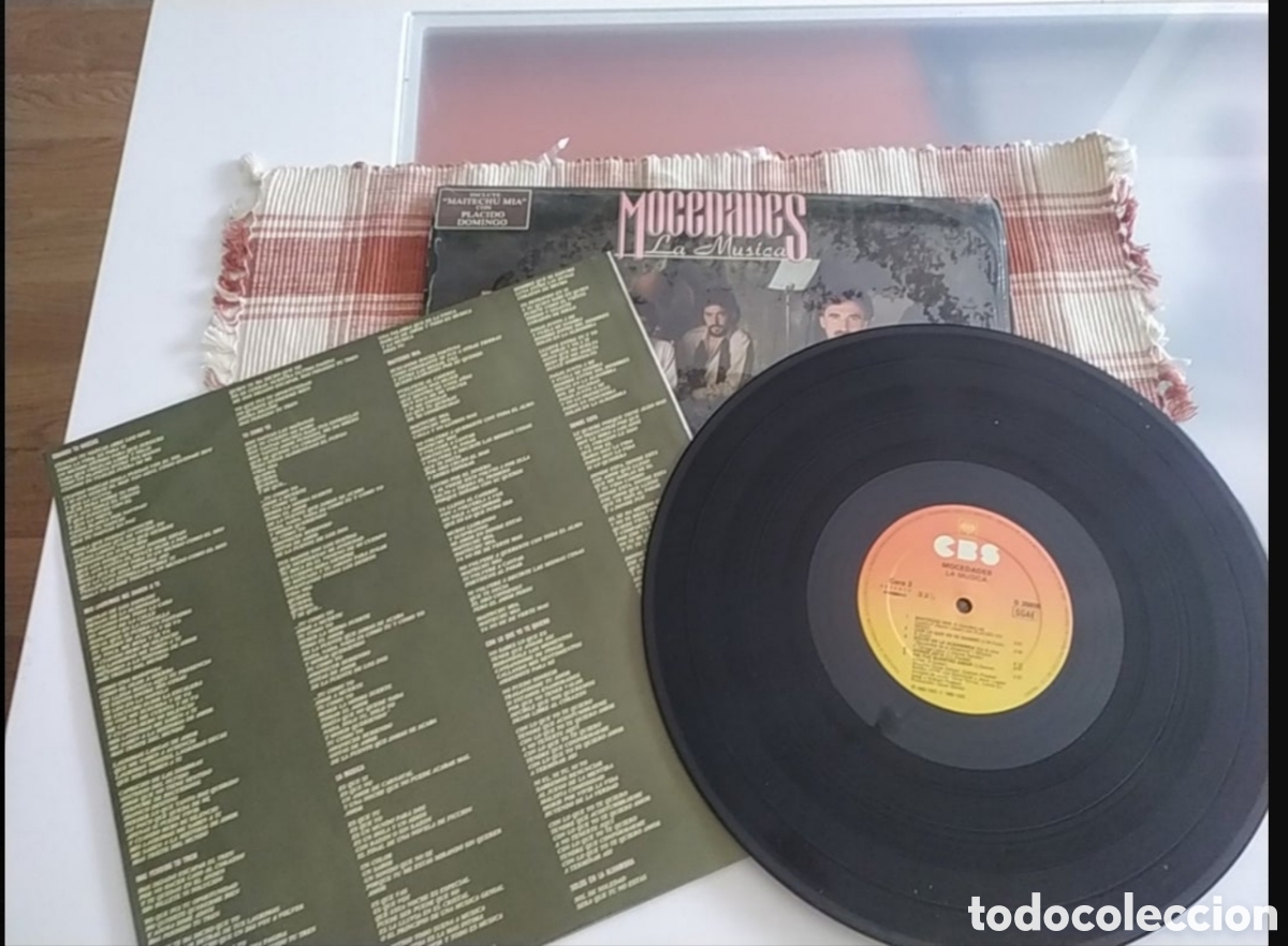 Discos de vinilo: Lp Mocedades. La M&uacute;sica - Foto 3