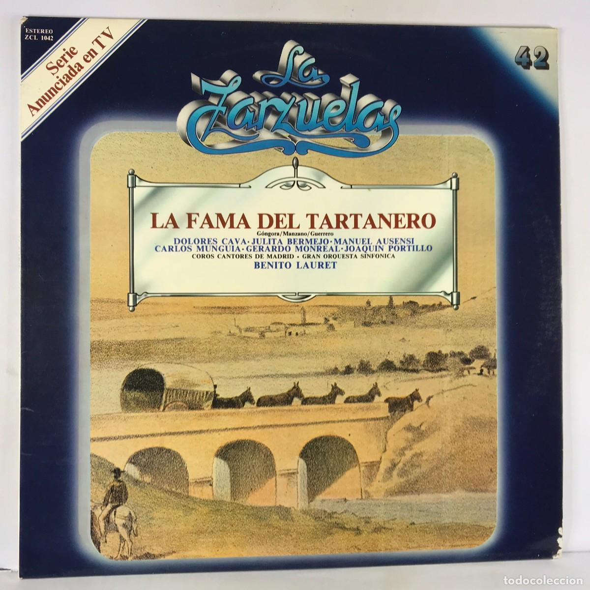 Disques de vinyle: LA ZARZUELA - ZACOSA - DISCO 42 - La Fama del Tartanero