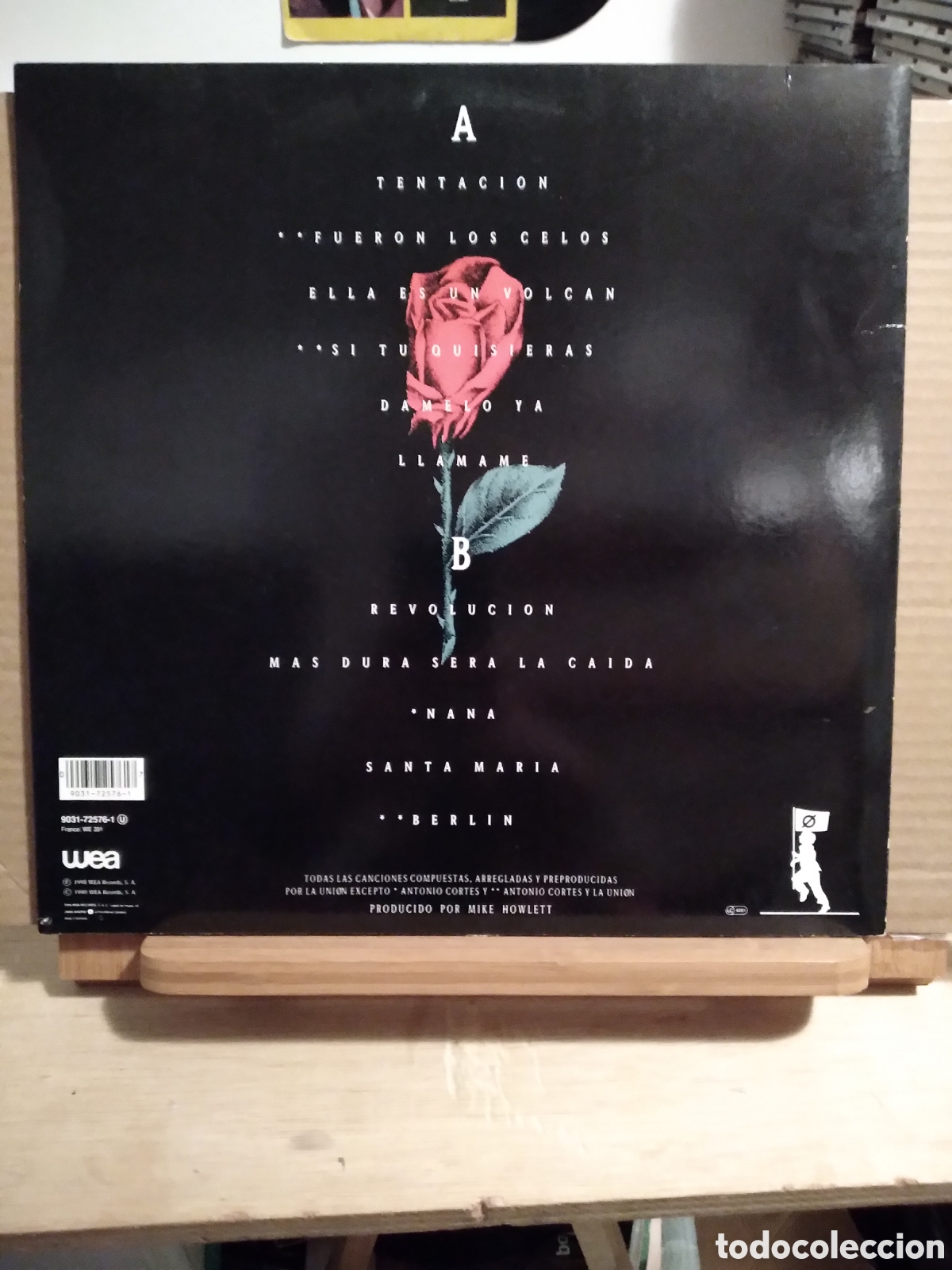 Discos de vinilo: LA UNION-TENTACION-LP VINILO- - Foto 2