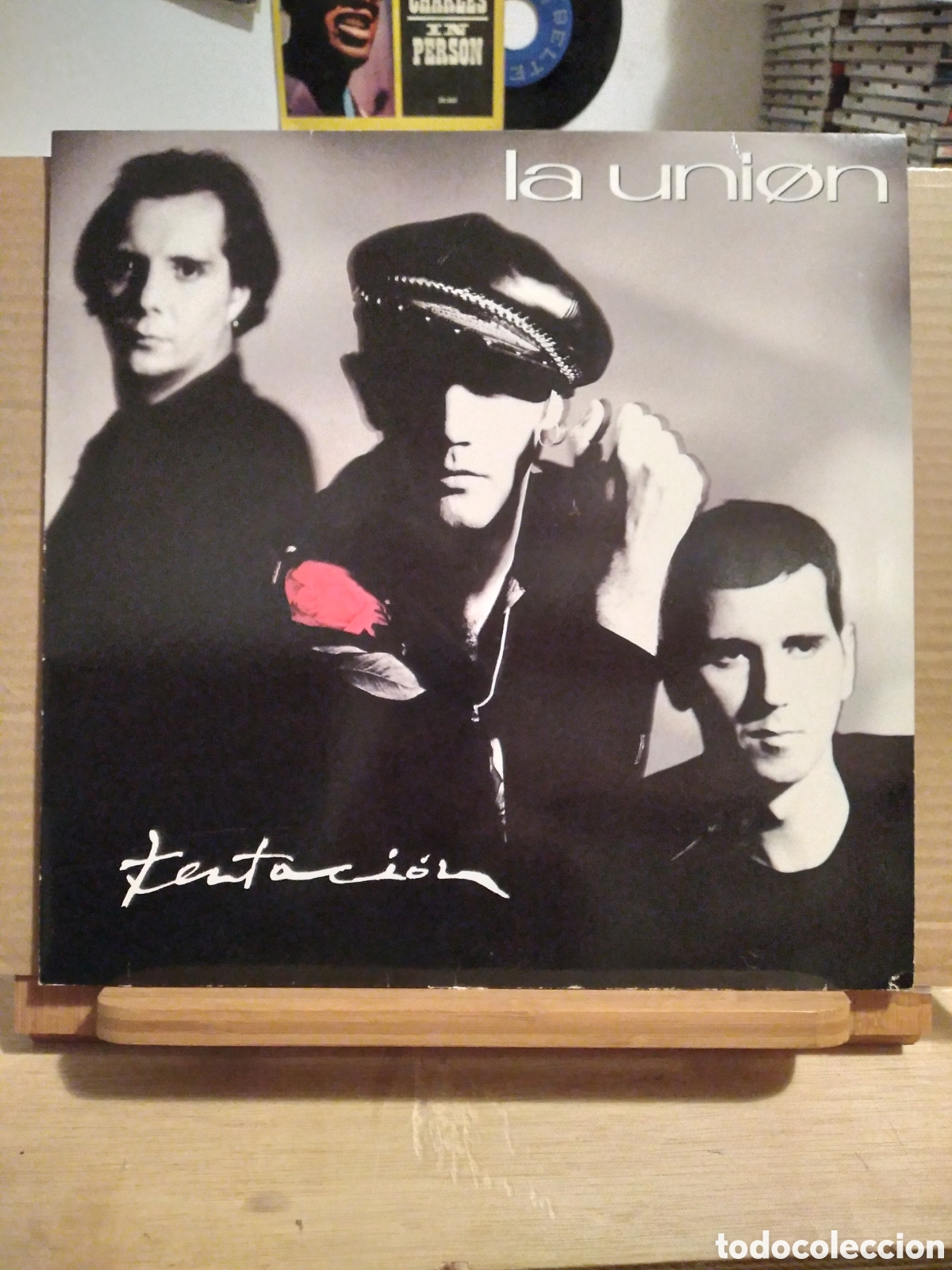 Discos de vinilo: LA UNION-TENTACION-LP VINILO- - Foto 1
