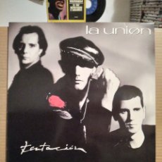 Discos de vinilo: LA UNION-TENTACION-LP VINILO-. Lote 374183714