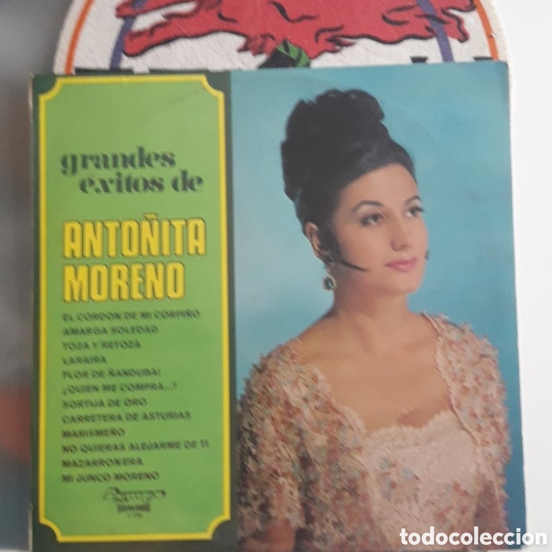 Discos de vinilo: Lp Grandes &eacute;xitos de Anto&ntilde;ita Moreno - Foto 1