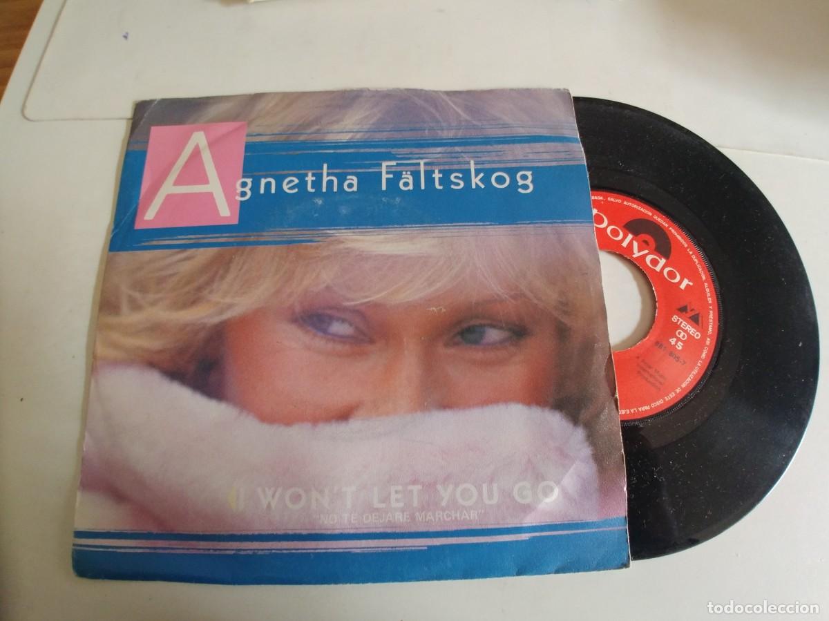 Discos de vinilo: AGNETHA FALTSKOG-SINGLE I WON&acute;T LET YOU GO-ABBA - Foto 1