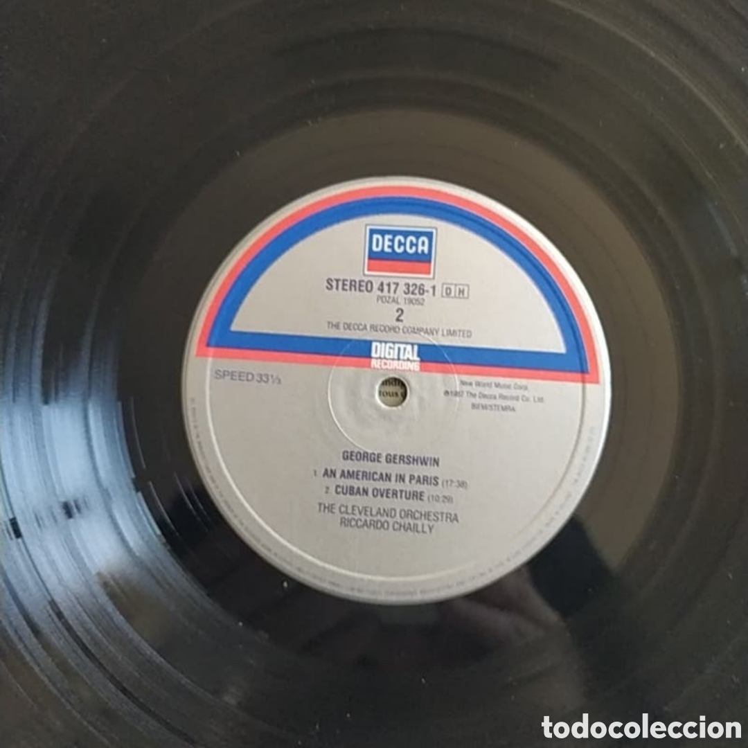 Discos de vinilo: Lp George Gershwin. Rhapsody in blue - Foto 4