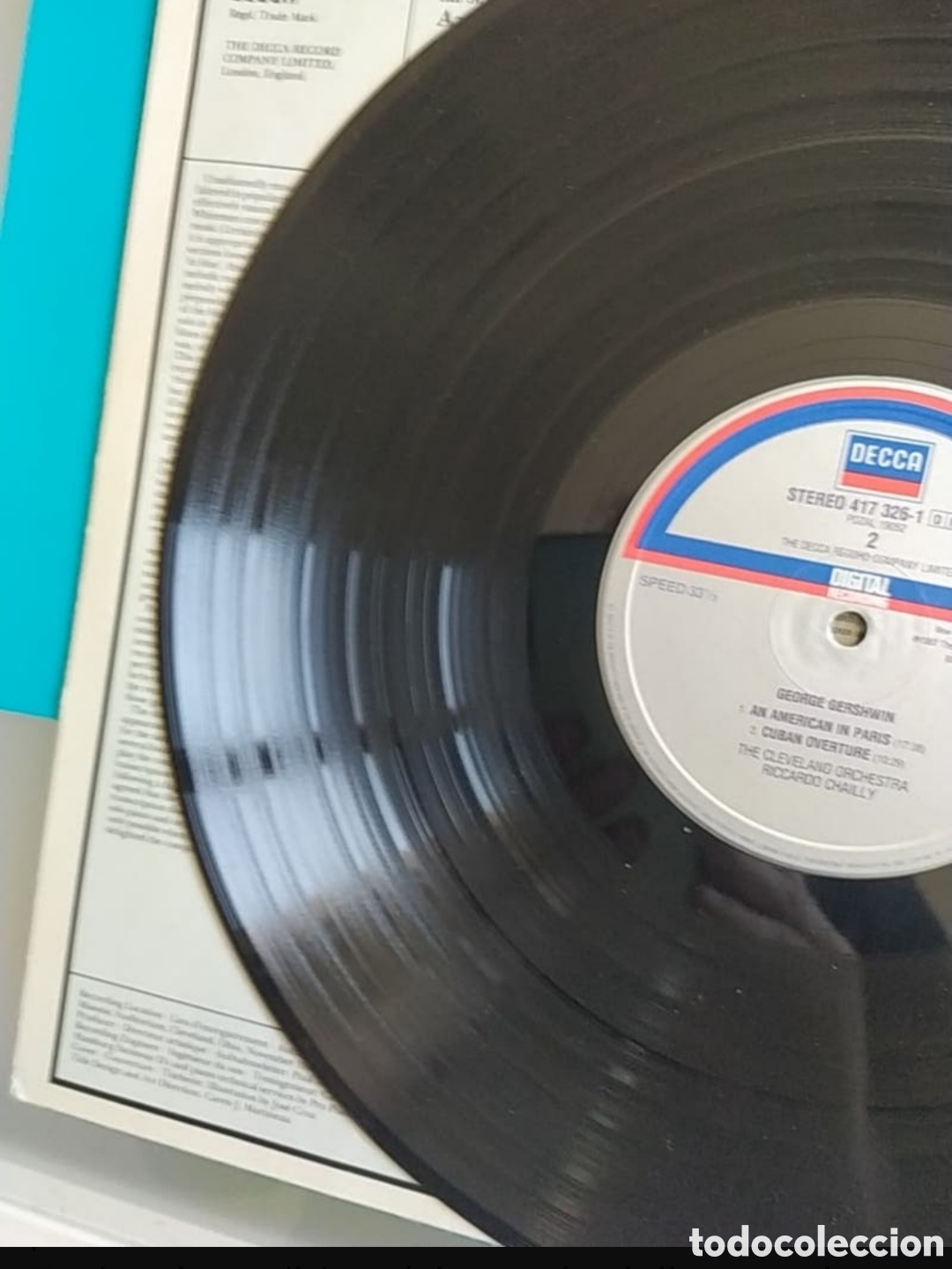 Discos de vinilo: Lp George Gershwin. Rhapsody in blue - Foto 5