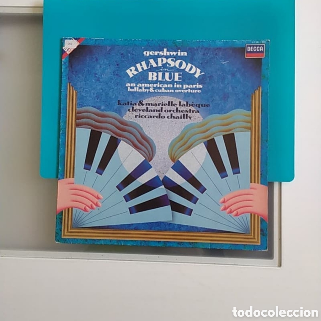 Discos de vinilo: Lp George Gershwin. Rhapsody in blue - Foto 1