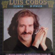 Discos de vinilo: LUIS COBOS. ” TEMPO D' ITALIA ”. EDICION ESPAÑOLA. 1987. CBS RECORDS. Lote 374204999