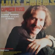 Discos de vinilo: LUIS COBOS. ”CAPRICCIO RUSSO ”. EDICION ESPAÑOLA. 1986. CBS RECORDS. Lote 374205054