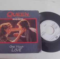 Discos de vinilo: QUEEN-SINGLE ONE YEAR OF LOVE. Lote 374218449