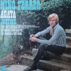 Discos de vinilo: NINO FERRER - AGATA +3 - EP - RIVIERA - FRANCE - 1969.