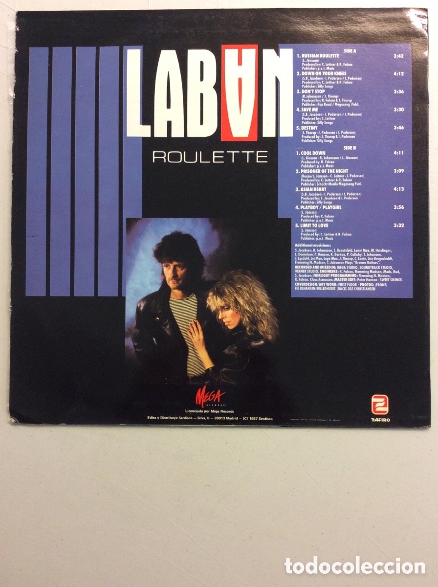 Discos de vinilo: Laban. Roulette. - Foto 2